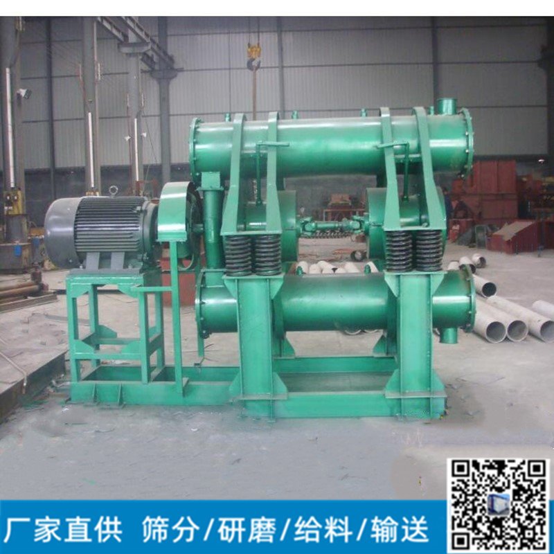 双筒震动磨机 单筒立式棒磨机 建筑垃圾水泥块粉研磨设备厂家定制