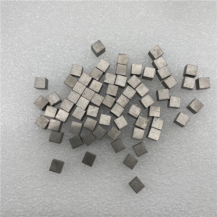 厂家现货供应配重钨合金立方体 钨镍铁合金小方粒/块 样品出售