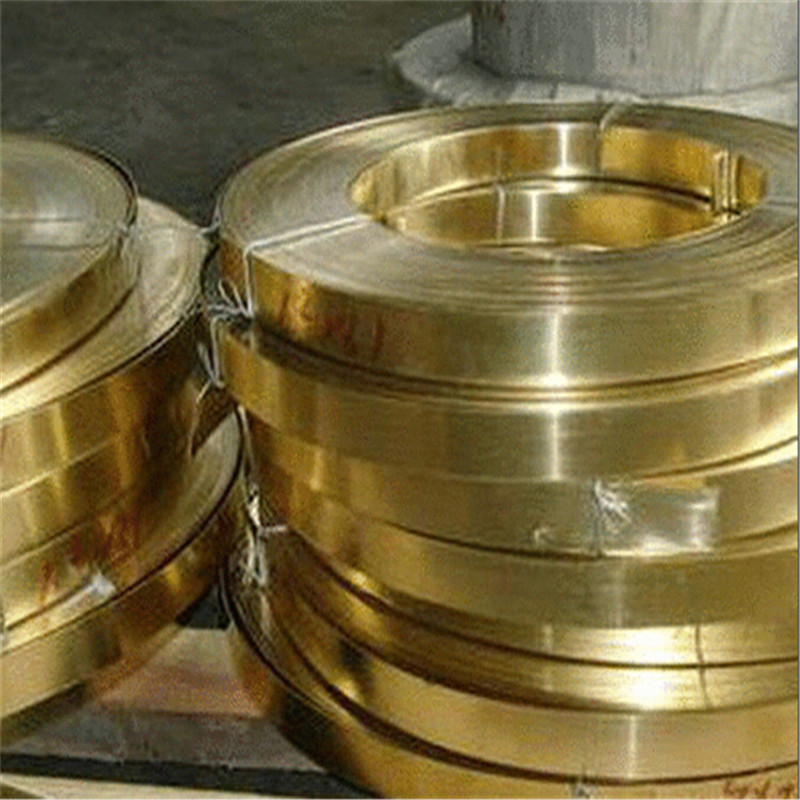 昌硕冲压H65黄铜卷 接地黄铜皮 切片切割分条电镀 电缆铜带