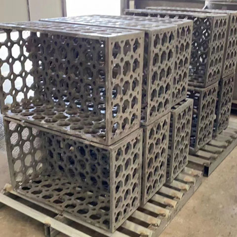 ZG3Cr24Ni7SiNRe 高温合金 热处理料盘底盘 井式炉吊具