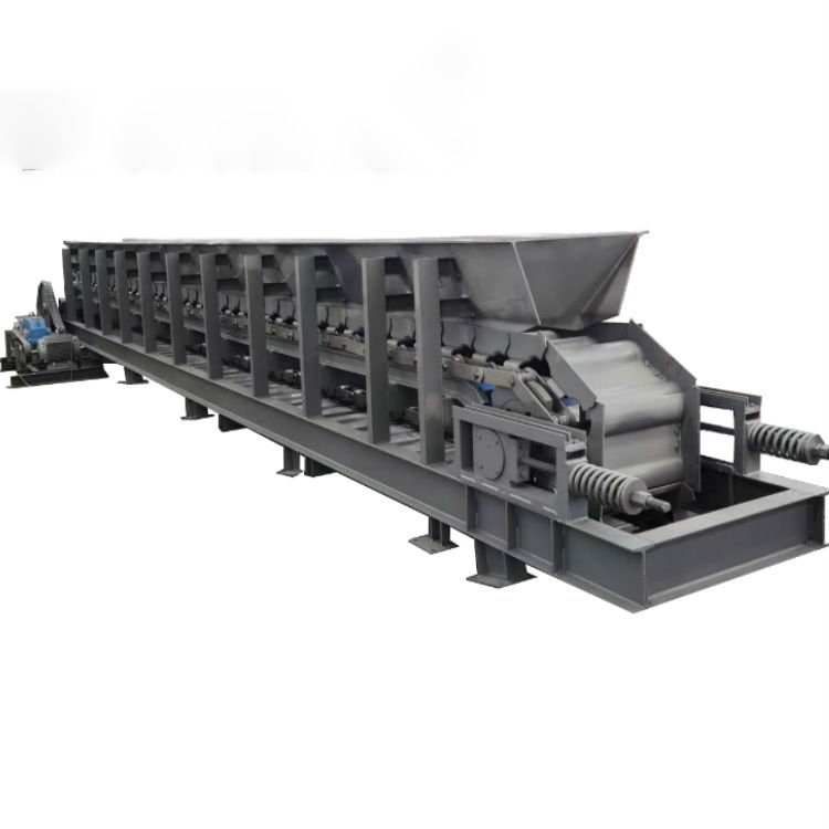 化工行业用链板输送机 厚链板机 石灰石板式给料机生产线 板喂机