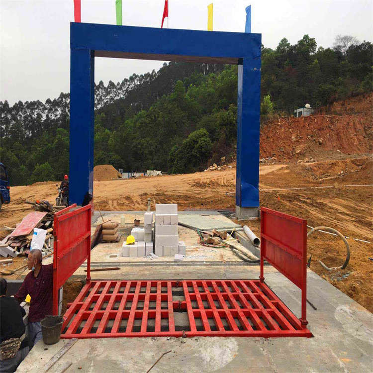 克拉玛依 四川乐山 高压工程洗车平台 车辆高压清洗机洗车平台冲洗平台