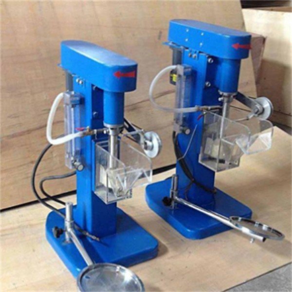 厂家供应 实验室浮选机批发 选矿试验矿用机械玻璃槽体 实验室单槽浮选机