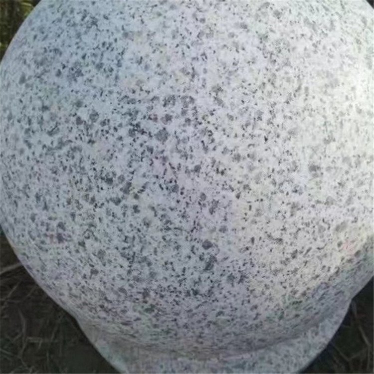 芝麻白 珍珠白白麻 火烧面花岗岩 机场石材 小方块