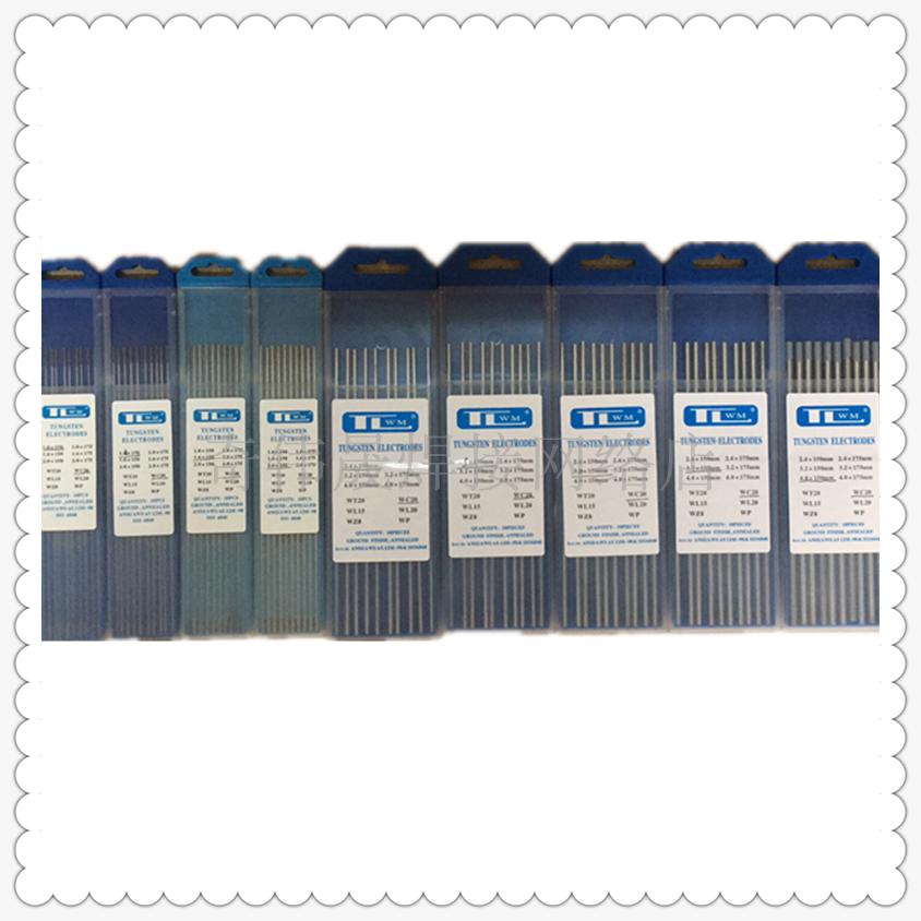 天龙氩弧焊WC20铈钨WT20钍钨极钨棒 1.0 1.2 1.6 2.0 2.4 2.5钨针