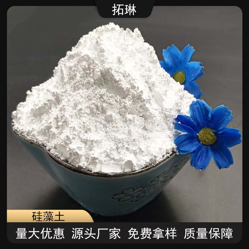 拓琳供应硅藻土 室内涂料添加白色硅藻土粉 硅藻泥用400目