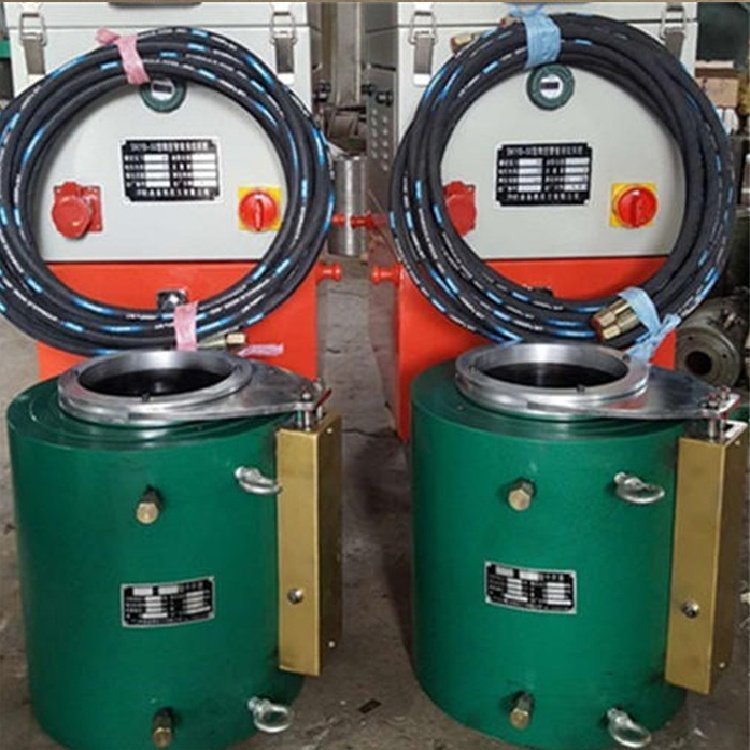 预应力张拉机千斤顶QYC27T前卡式顶穿心式钢绞线锚索张拉油泵出租