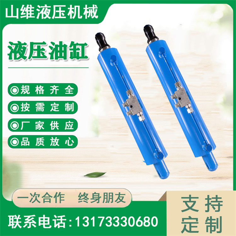 伸缩式双向升降液压缸 非标定制 挖掘机叉车双向液压油缸油顶厂家