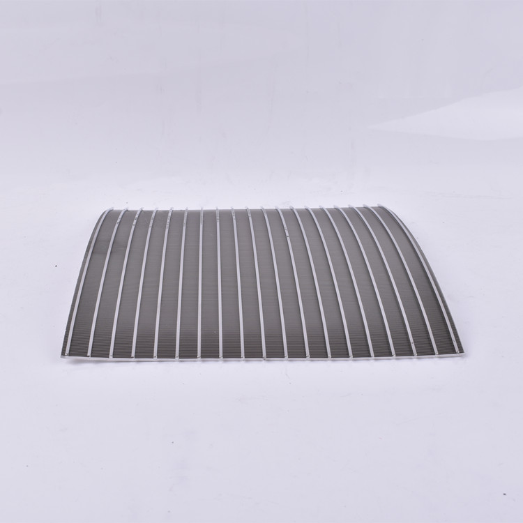 定制304不锈钢弧形筛网 食品浆液过滤楔形丝筛板 洗煤脱介筛