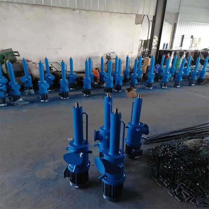 科拓 电液推杆 拐角式液压推动杆 皮带辅机复位工作杆