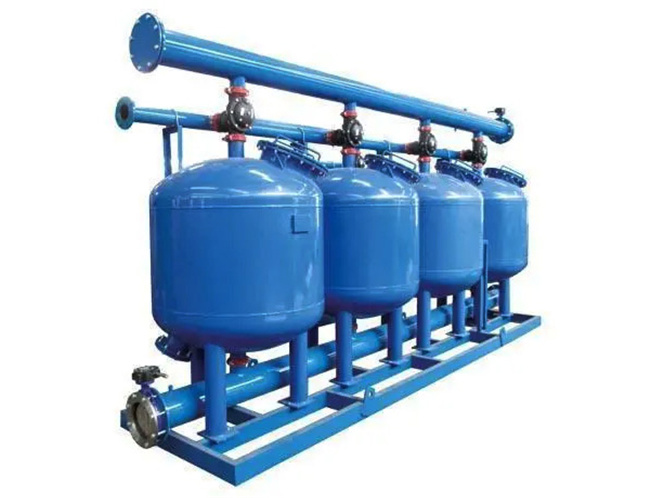 利菲尔特 石英砂自动反冲洗过滤器 农业大棚灌溉多介质砂石过滤罐