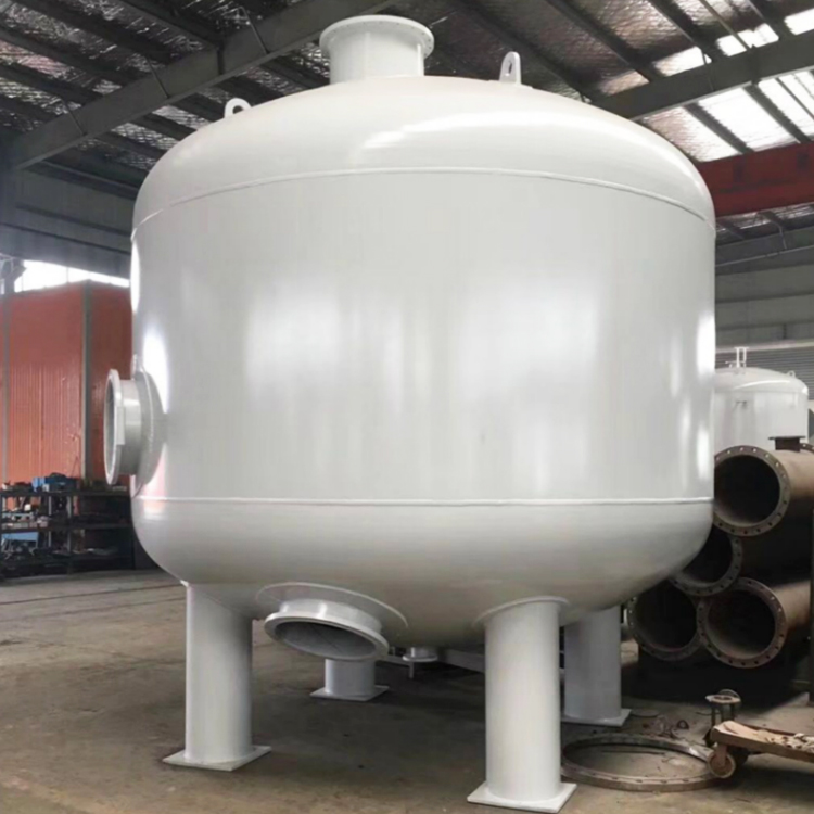 海特环保 中水回用降低浊度 石英砂活性炭多介质过滤器 除异味