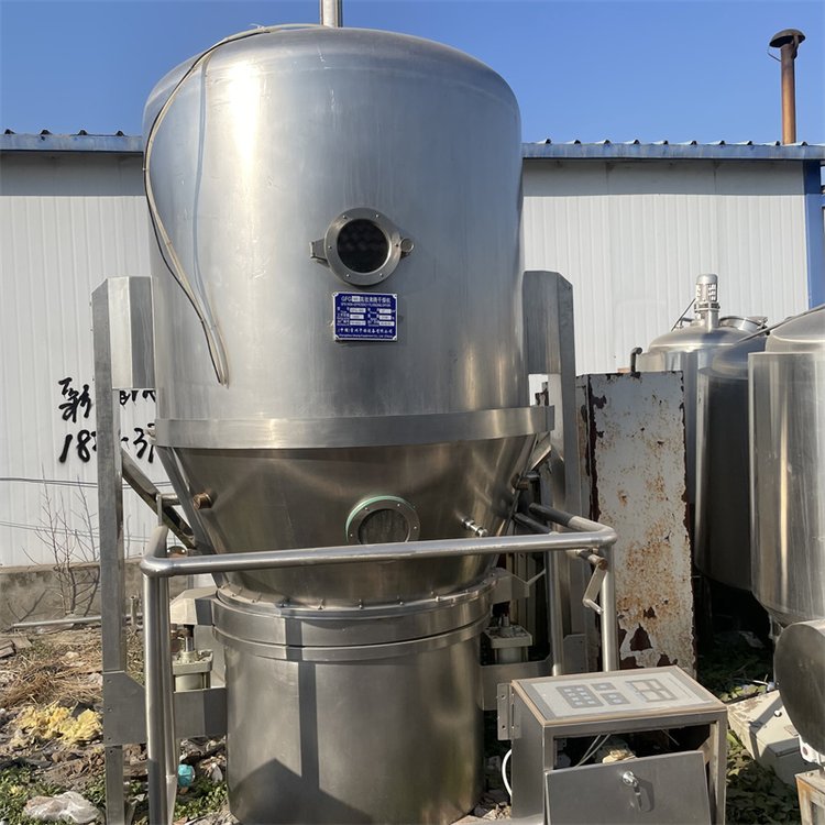 二手沸腾干燥机 颗粒粉末干燥装置 不锈钢有机肥干燥设备