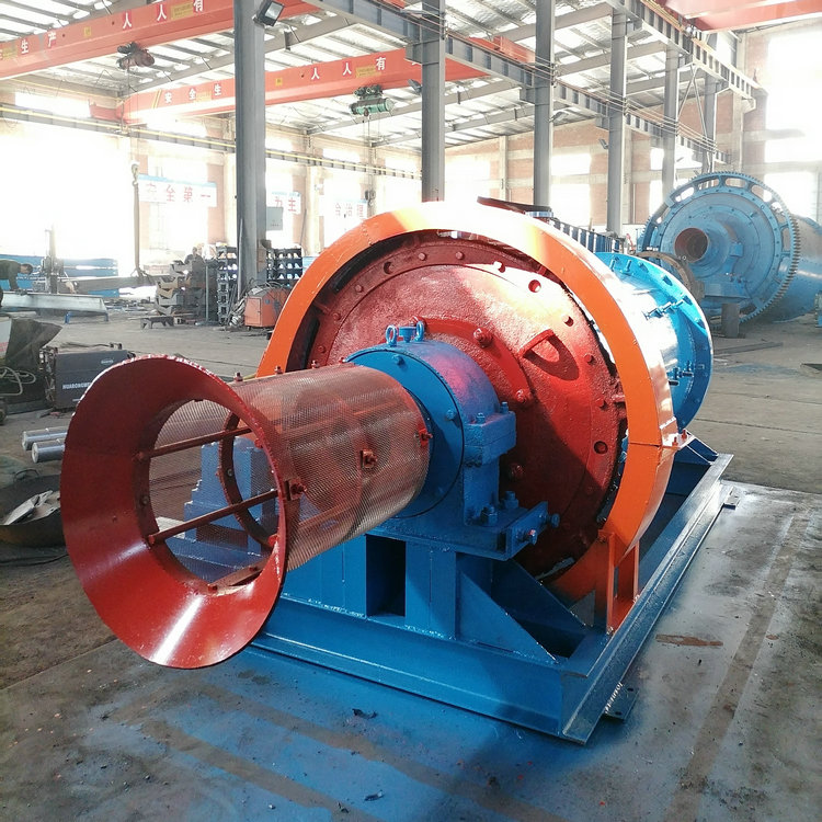 橡胶衬板溢流式球磨机 大型矿山金属矿石磨粉机 铁矿石研磨机