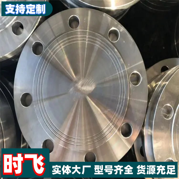 时飞管道供应304不锈钢碳钢高压法兰盲板 支持定制 一站式采购