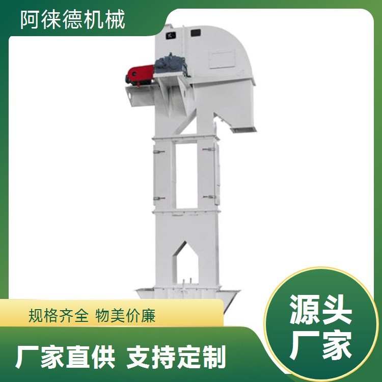 细粉煤渣散装化肥链楼顶提升土的 ne30板链斗式提升机 搅拌站