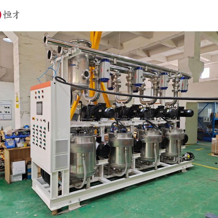 恒才厂家专供高效率罗茨水环真空泵系统 PCB层压机真空泵机组 高质