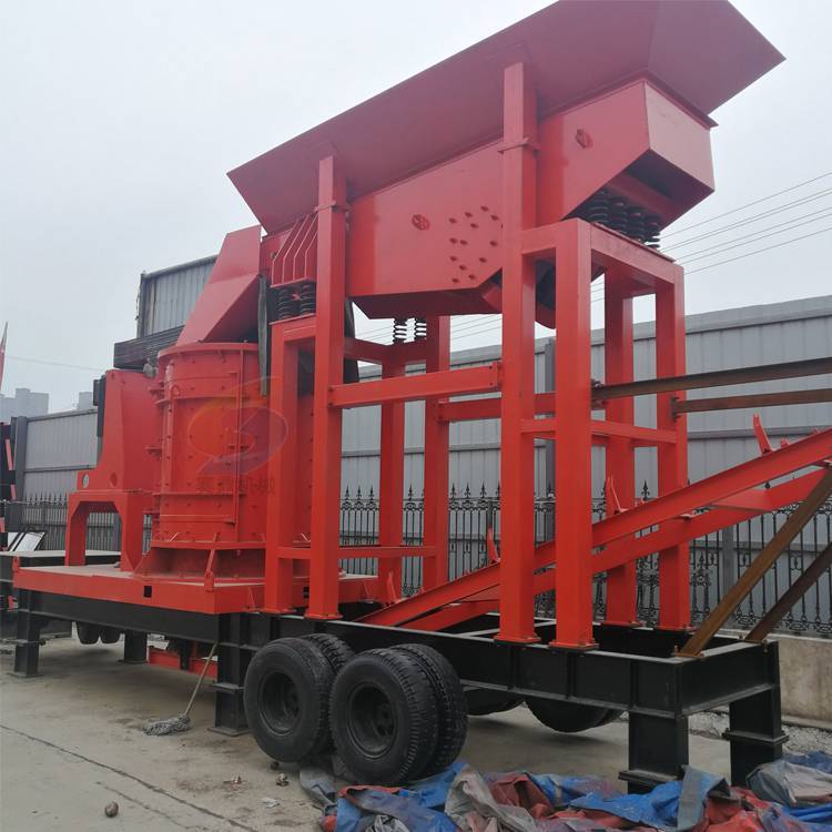 赛鼎1500型移动式制砂机械 适用于矿山建筑 石料细磨粉