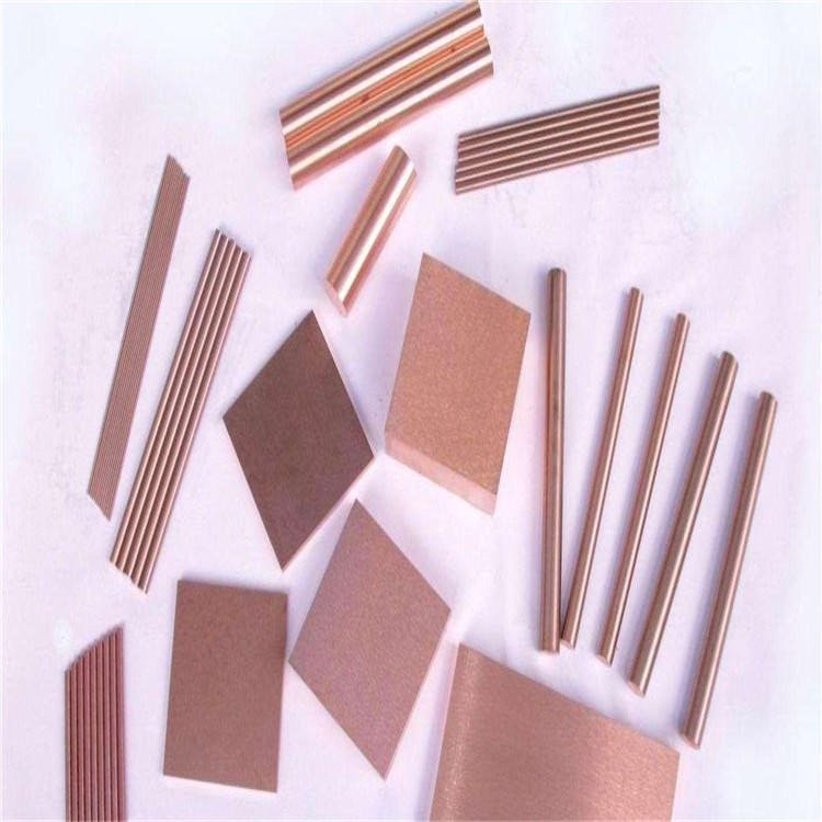 W75钨铜板 耐高温抗磨损电极导电 100*100mm CUW85钨铜合金板