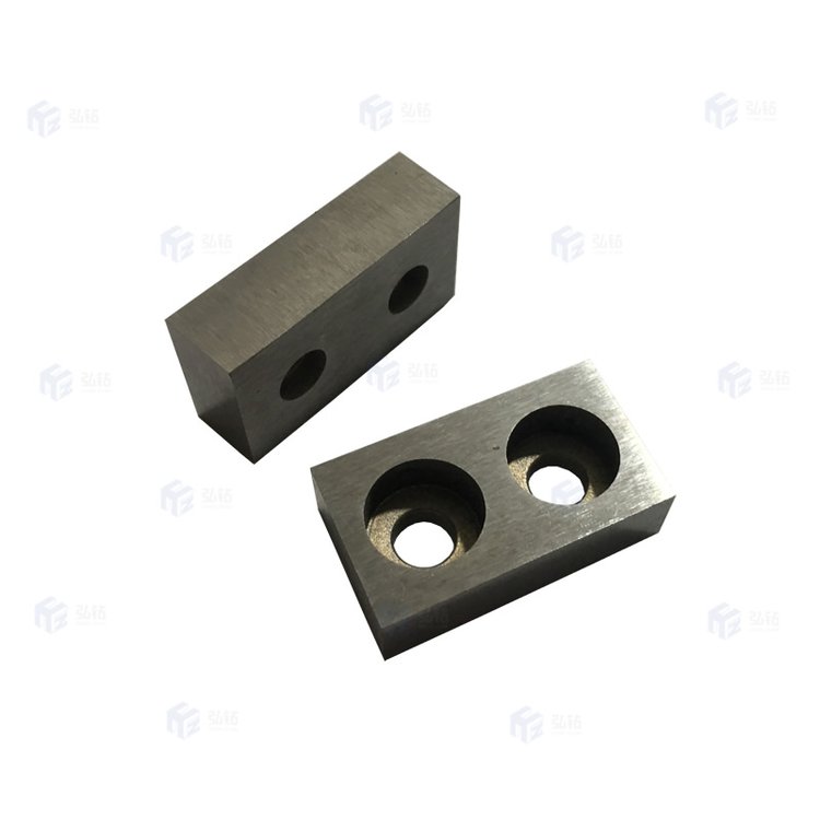 厂家带孔非标定位合金块耐磨零件来图来样定做YG8C钨钢