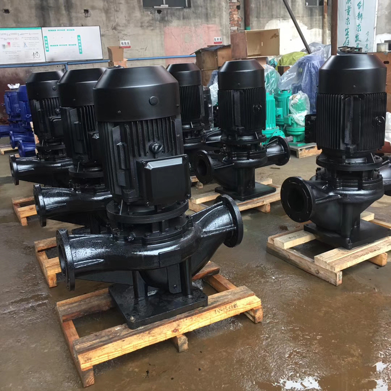 ISG立式管道增压泵 ISG150-200大功率管道泵 大流量循环清水泵 泵盖