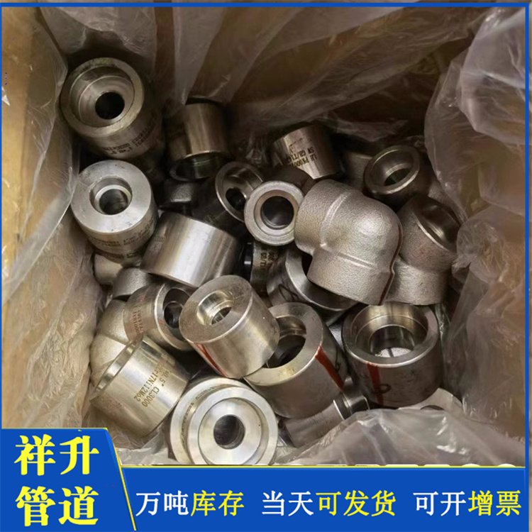 RC承插螺纹弯头生产厂家圆钢锻打GB14383 1/2” SCH80