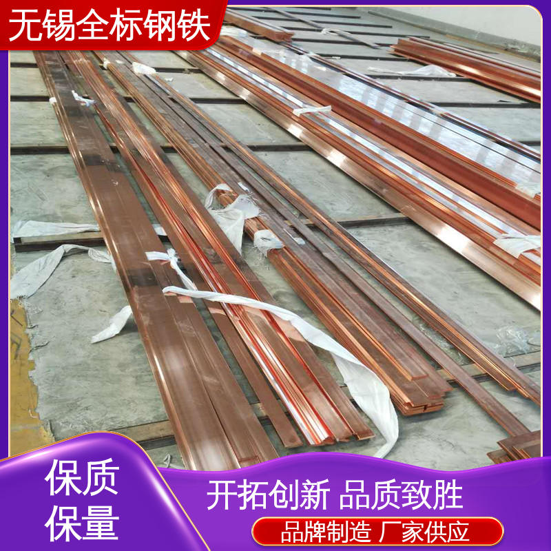 C11500美标紫铜棒 可定制加工 非标产品 TU1镀镍铜排 全标钢铁