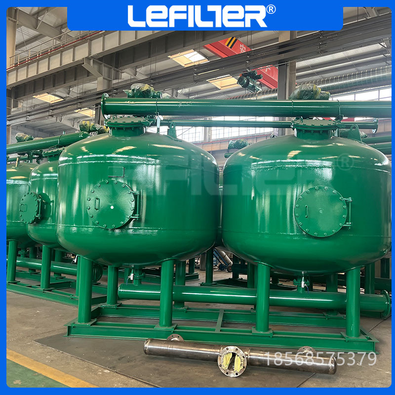 石英砂多介质过滤器 铁除锰设备 活性炭浅层砂过滤罐 降浊脱色