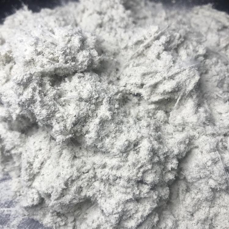 森鑫 矿物细粉纤维 保温隔热材料石棉粉 外墙建筑抗裂