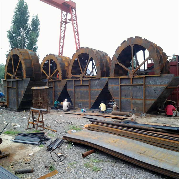 移动洗沙机 洗沙水洗设备 筛沙机 轮式洗砂机 鑫恒机械