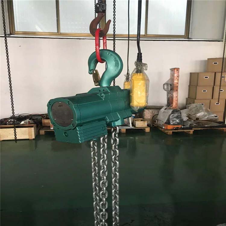 HQ5-6行走式气动葫芦带链条带行走小车 使用灵活