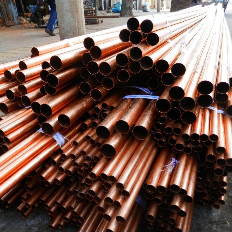 供应T2紫铜管 紫铜盘管 紫铜方管加工 厚壁无缝铜管