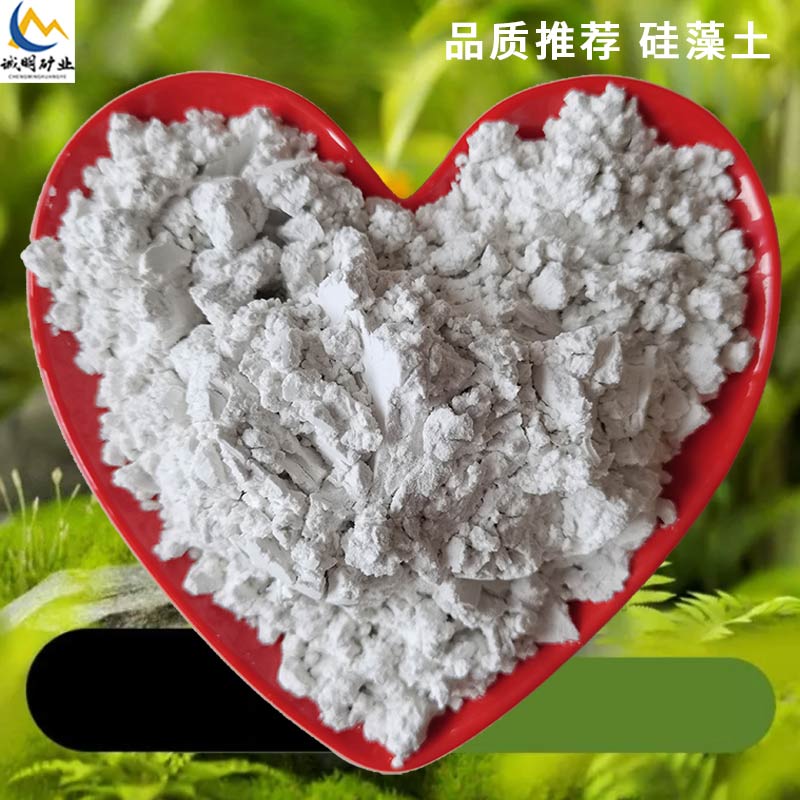 工业水处理 煅烧硅藻土 超细白色硅藻 土 过滤机325目