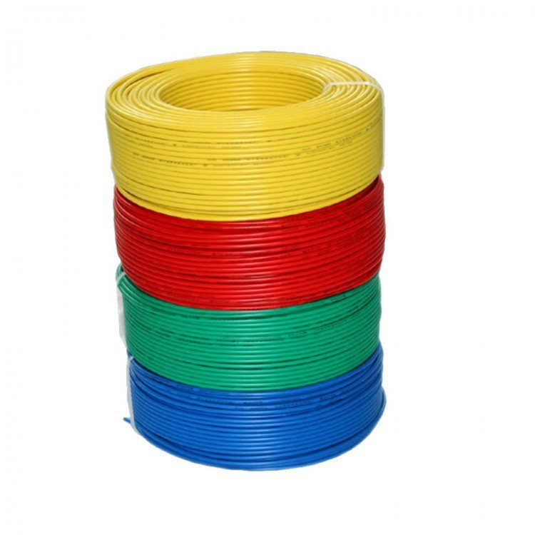 国标家装电线BV2.5平方单股铜芯塑铜线 美河电缆