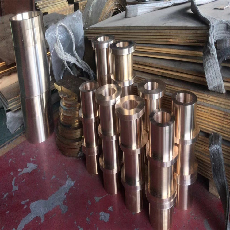 冶建 QSn6-6-3锡青铜套 QSn10-1耐磨高强度铜板 铜管异型加工可定制
