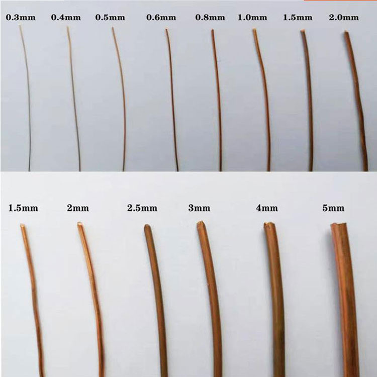 轴装T2紫铜线散热紫铜丝 C1100红铜线直径0.1-8mm