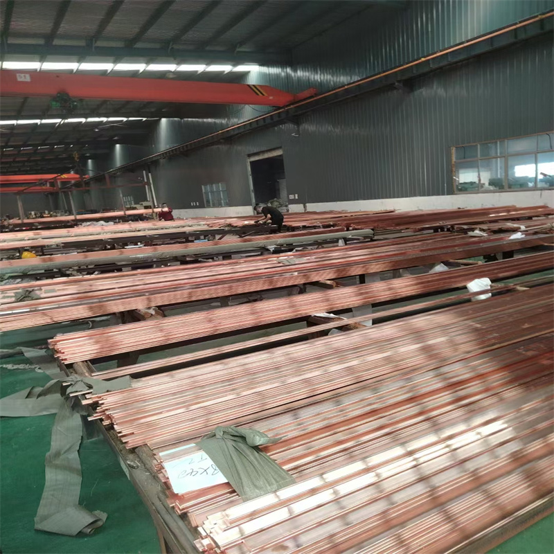 国标环保紫铜方条 红铜方棒 高纯度电极铜棒 含铜量高