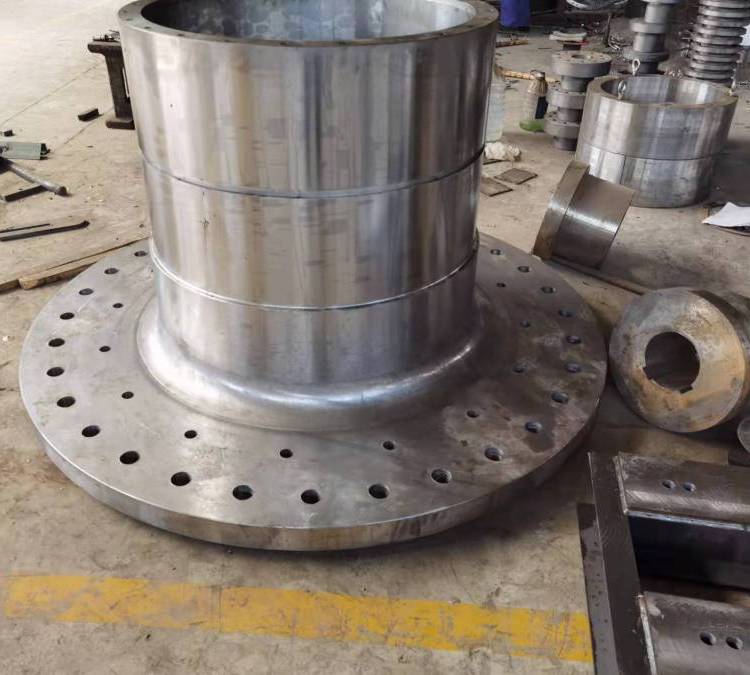 水泥球磨机大齿轮,端盖，中空轴，衬板,更换及维修,2.1米,齿数136