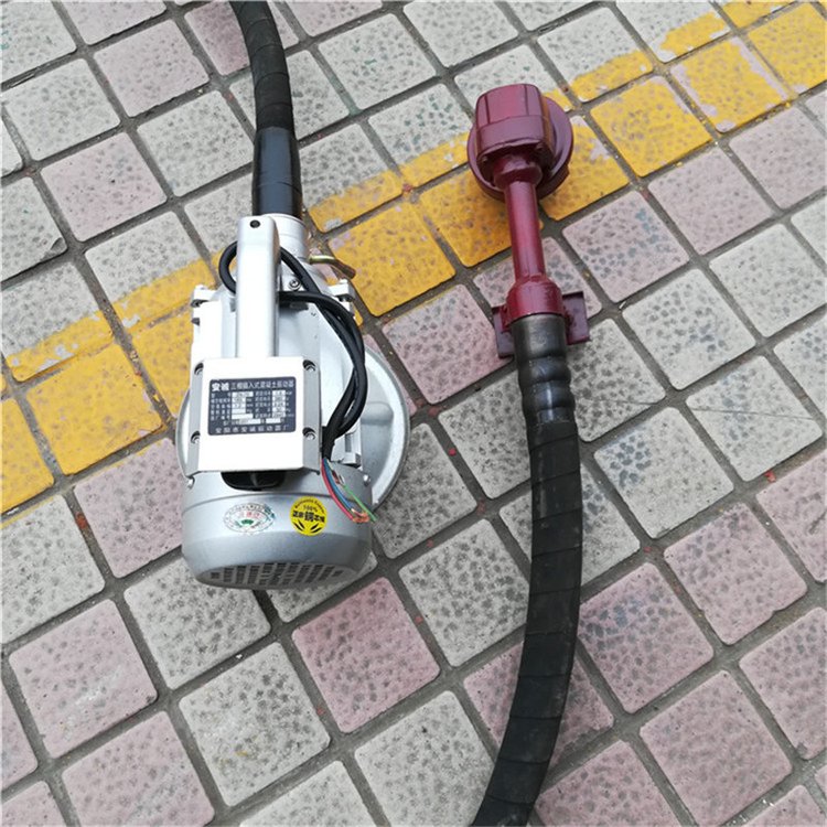 轻型水磨石机 100mm水泥表面磨光机 手提式带振动棒的水磨机