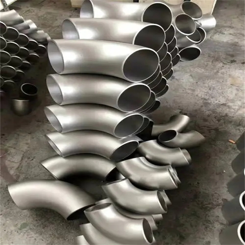 碳钢无缝整体变径异径90度弯头 冲压焊接大小弯