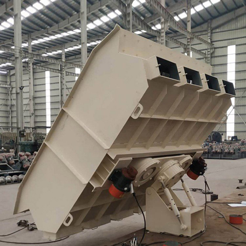 国盛 圆弧振动机 固液分离机选煤厂煤矿分级用弧形筛 高频翻转振动筛