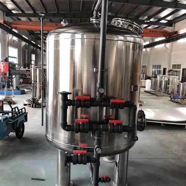 利菲尔特 不锈钢活性炭过滤器 多孔固体活性炭填料