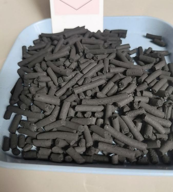 废气净化煤质木制柱状活性炭脱硫吸附剂 800碘值3mm 4mm 企鑫