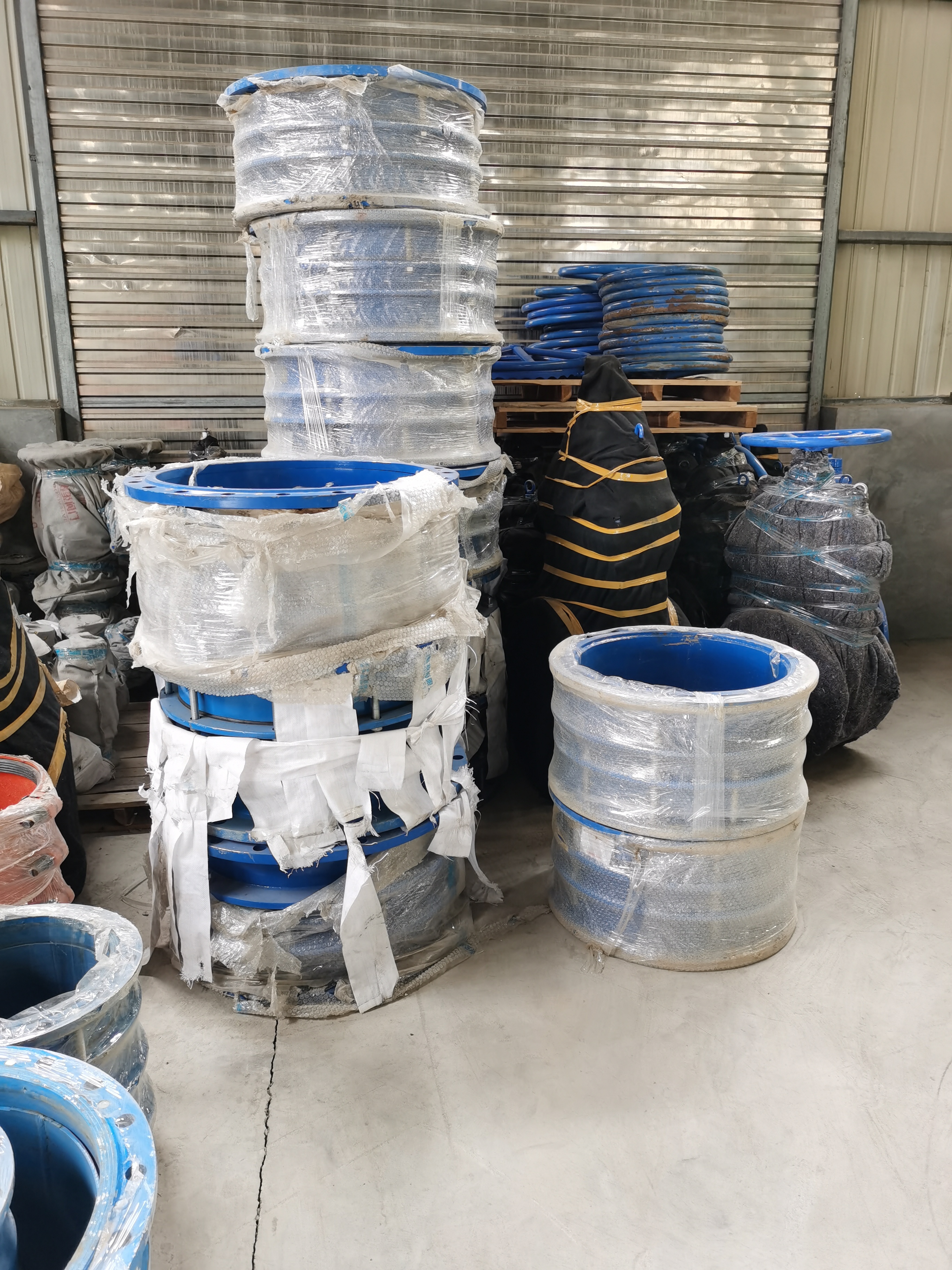 DN500铸铁法兰承插口球墨铸铁管件转换接件承插90度弯头