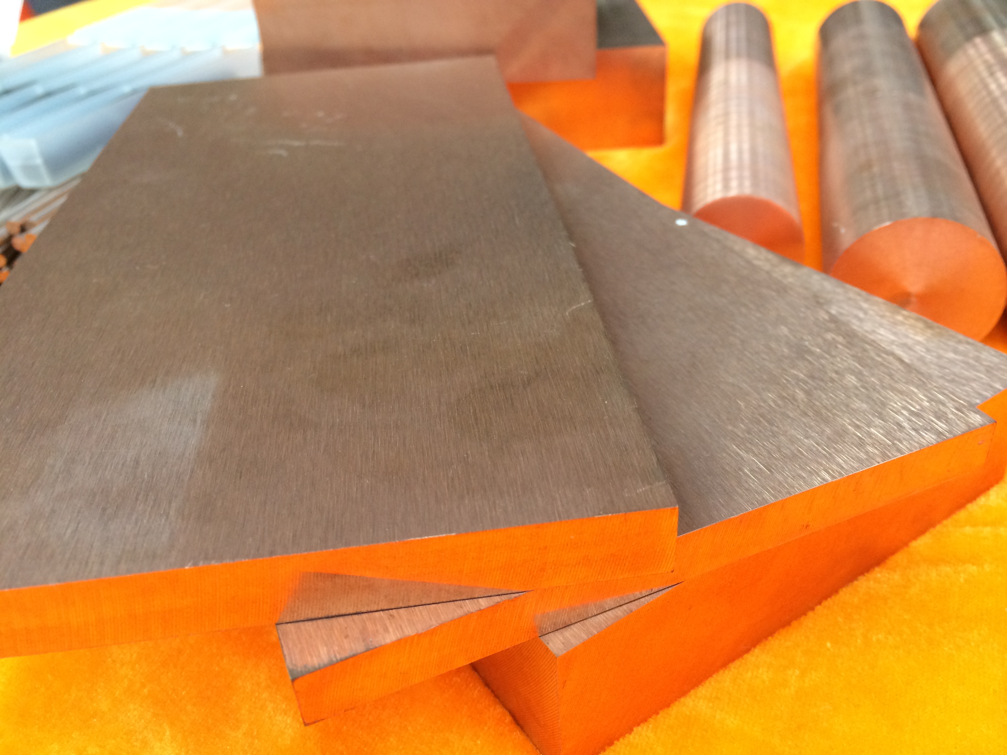 WCu10钨铜板 燃气舵用钨铜合金 耐电弧烧蚀 耐高温钨铜棒