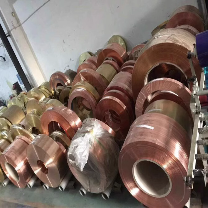 T2国标紫铜带 紫铜箔 薄铜皮 接地铜带 铜片零切 软态 M0.01-2mm