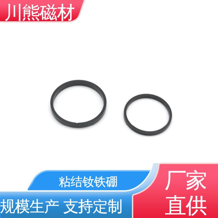 厂家供应 粘结钕铁硼磁铁 异形磁体定做 多极取向 可按需定制