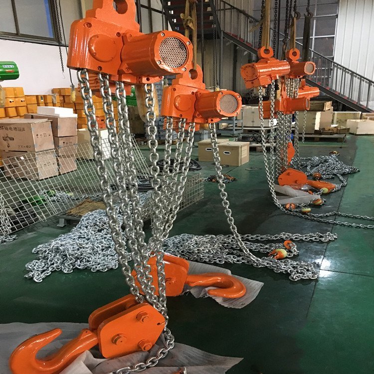 QDH型环链起重设备 防爆型HQ5-(3～16)矿用气动葫芦