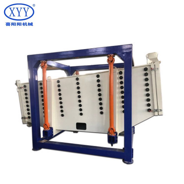 茶叶自动筛选机械设备 不锈钢筛网 270目筛 矿用方形摇摆筛 振动筛