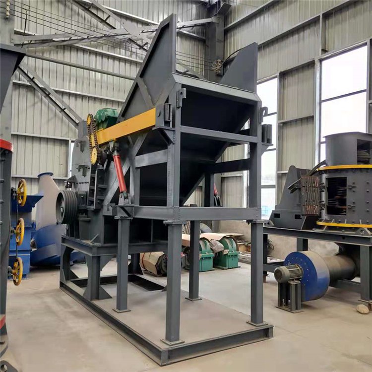 金属破机 重型600金属压块粉设备 汽车架子粉机生产线